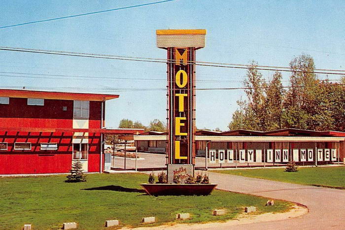 South Haven Mi 1961 Stieves Motels - Holly Inn Lk Bluff Vintage (newer photo)